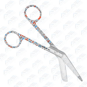 Tijeras de Enfermería Veterinaria, Instrumentos Médicos Quirúrgicos, Ideales para Enfermeras, Disponibles en Varios Colores, Tijeras para Vendajes de Enfermería - Product Image 3