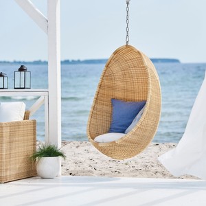 Best deal rattan cocoon swing chairs high quality <b>egg</b> <b>basket</b> pod seat weaving hanging chair - Product Image 4