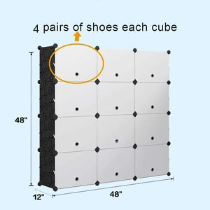 Organizzatore Portatile per Scarpe a 7 Ripiani con Capacità di 48 Paia, Armadietto Porta Tacchi - Product Image 5