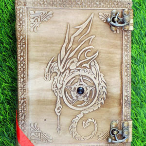 Cuaderno/Diario de cuero genuino puro al por mayor con cubierta de cuero de dragón, encuadernación térmica, para hombre y mujer. - Product Image 1