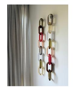 Cadena Decorativa de Resina Epoxi Grande para Colgar en la Pared al Mejor Precio, Decoración para el Hogar, Cadena de Resina para Pared Más Vendida, Embalaje Personalizado - Product Image 1