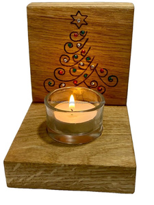 Reindeer Head <b>Candle</b> Jars <b>Candle</b> Eco Friendly Wooden Christmas <b>Candle</b> <b>Holders</b> for Home & <b>Garden</b> Decors - Product Image 4