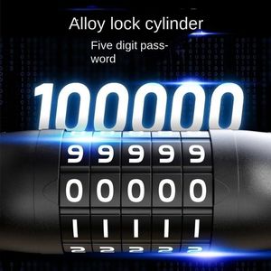 Candado de Cadena para Bicicleta Plegable con Contraseña Antirrobo, Seguro y Práctico - Product Image 5