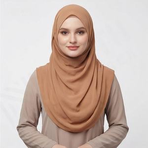 Diseños de Tela Personalizados, Nuevo Logotipo Personalizado, Hijab Árabe Largo, Transpirable, para Mujeres Musulmanas, Islámicas, Suave, Premium, Moderno y Elegante - Product Image 4