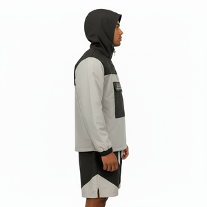 Conjuntos de Chaqueta y Pantalones Deportivos con Logotipo Personalizado, Conjuntos de Dos Piezas para Hombre, Traje Deportivo Cortavientos - Product Image 3