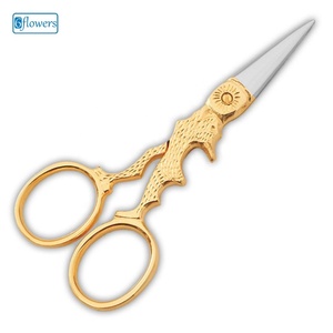 Ciseaux à broder pour lapins, ciseaux à pointe fine pour couper le fil, ciseaux de broderie, fabricant grossiste de ciseaux de travail pour la broderie - Product Image 1