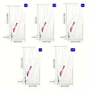 Guantes de golf profesionales transpirables para hombre, diseño de sublimación, piel de oveja, guantes de golf para mano izquierda y derecha para hombre y mujer - Product Image 3