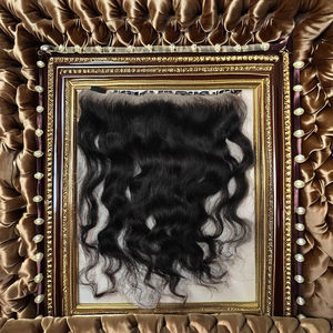 Tissage en lot transparent avec fermeture en dentelle frontale avec fermeture hd cheveux bruts vierges Vente en gros - Product Image 1