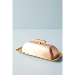 Modern Design Silver Plated Stainless Steel Butter Dish Home <b>Decor</b> Kitchen Dining Container <b>Lid</b> Eco-Friendly Dishwasher Safe - Product Image 4