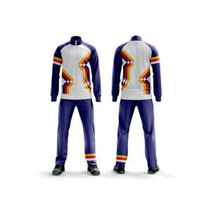 Conjunto Deportivo de Hombre con Capucha y Cremallera Completa, Diseño Geométrico 2 en 1, Traje de Chándal para Invierno, Tejido de Poliéster de Secado Rápido - Product Image 6
