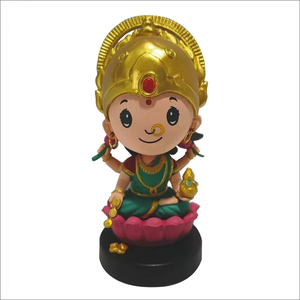 Idole Laxmi Ji en PVC/ABS écologique et spirituelle pour tableau de bord de voiture, décoration élégante pour la maison et cadeau religieux pour toutes les occasions - Product Image 5
