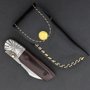 Cuchillos plegables de alta resistencia para trabajo de campo con hoja gruesa y diseño de bloqueo seguro para uso multiusos. - Product Image 1