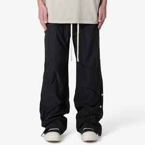 Pantalones Cargo de Nylon para Hombre, Estilo Urbano, con Botones Laterales, Anchos, Holgados, Tácticos, Deportivos, OEM ODM - Product Image 6