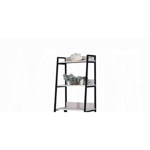 Wendral 16\" <b>Wide</b> <b>Bookshelf</b> with Natural and Black Finish Natural and Black Finish 16"W <b>Bookshelf</b> - Product Image 5