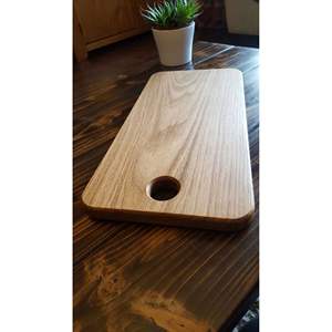 Planche à découper élégante en bois de manguier de qualité supérieure, durable et écologique, fabriquée en Inde par RR ENTERPRISES pour couper les fruits, les légumes et les aliments - Product Image 2