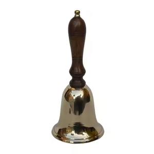 Campana de servicio de escritorio con mango de metal, campana de mano para mesa, campana de servicio para mostrador de recepción, campana de llamada para huéspedes de hotel - Product Image 5