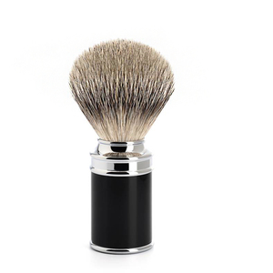 Brocha de Afeitar Premium de Pelo de Ardilla para Hombre, para Afeitado en Húmedo, con Mango Metálico para un Espuma Abundante y Exfoliación Óptima, Ecológica - Product Image 5