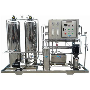 Usine de RO en acier inoxydable de haute pureté 2000 LPH pour les systèmes pharmaceutiques et d'eau potable - Product Image 1