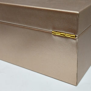 Boîte en bois en cuir à motif <span class=keywords><strong>de</strong></span> poisson personnalisée <span class=keywords><strong>de</strong></span> luxe Boîtes cadeaux haut <span class=keywords><strong>de</strong></span> gamme Emballage <span class=keywords><strong>de</strong></span> haute qualité avec boîte <span class=keywords><strong>de</strong></span> rangement en daim intérieure - Product Image 5