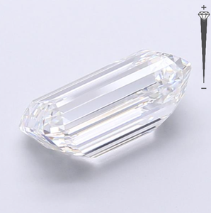 Diamante Cultivado en Laboratorio con Certificación IGI, Corte Esmeralda de 5.00 CT, Color D, Claridad VVS1, CVD LG 766624294 ROYAL GEMS para Joyería - Product Image 2