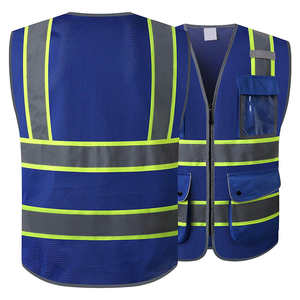 Gilet de sécurité industriel économique et haute visibilité, imperméable, équipement de protection individuelle (EPI) à ajustement rapide - Product Image 2
