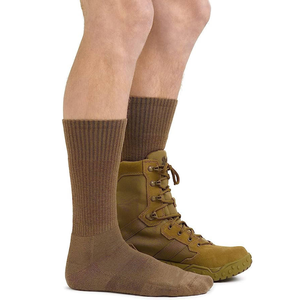 Crew <b>Socks</b> Men <b>Women</b> Outdoor Hiking Cotton Solid Green Breathable Knitted <b>Socks</b> for Adults Autumn Season Standard <b>Thickness</b> - Product Image 3