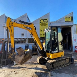 Mini-excavatrice sur chenilles hydraulique haute performance JCB 55Z 1, 47 points, 9 CV diesel, poids opérationnel de 5 tonnes, forte force de creusement - Product Image 5