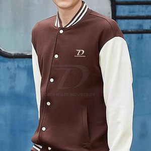 Veste d'hiver inspirée des Letterman pour hommes, look décontracté moderne, conçue pour le confort, usage quotidien, mode urbaine et style décontracté. - Product Image 3