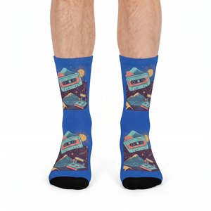 Chaussettes de sport pour hommes, respirantes, extensibles, chaussettes de sport décontractées, chaussettes de sport et d'entraînement, vente en gros, fabricant OEM ODM - Product Image 6
