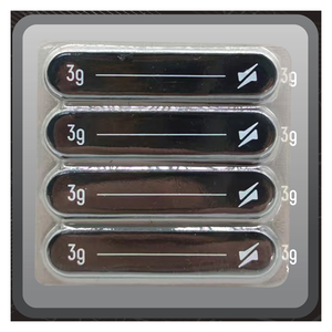 Ruban de plomb pour pickleball, noir, paquet de 12 pièces, plomb + colle 3M, construction - Product Image 4