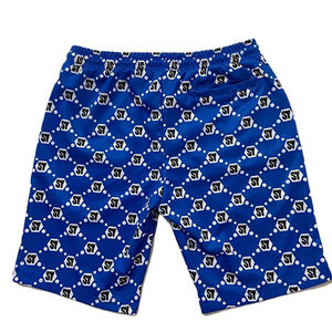 Short de bain imprimé pour hommes avec taille élastique et cordon de serrage, short de plage à séchage rapide pour l'été - Product Image 2