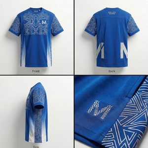 Tenue de football professionnelle MALUZA INDUSTRIES – Ensemble respirant et anti-humidité, grandes tailles, style athlétique USA/Europe - Product Image 6