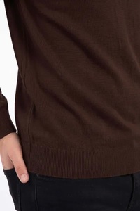 Sweat à capuche tricoté épais 320g pour homme, doublé polaire, anti-rétrécissement, motif crânes imprimé en relief, coupe oversize, grande taille - Product Image 6