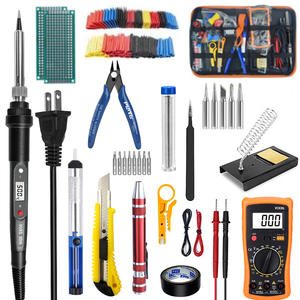 Kit de fer à <span class=keywords><strong>souder</strong></span> FYX, température réglable, 60W, multimètre numérique, outil de réparation électronique professionnel, ensemble d'outils de soudage portable - Product Image 3