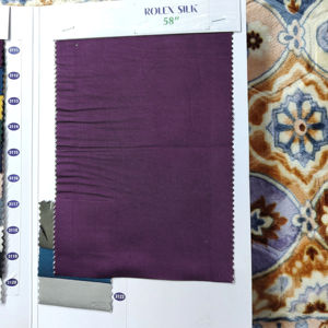 Tela Satén Radiante con Textura, 58 Pulgadas de Ancho, Tejido Sedoso para Sarees, Kurtis, Vestidos y Producción de Prendas de Moda - Product Image 4