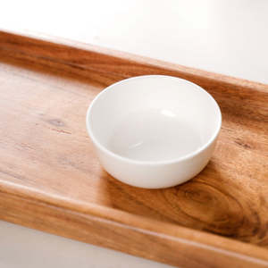 Wooden Eco-Friendly Reusable Serving <b>Platter</b> with Divided Sections for Chips and Dip Rustic Multi-Purpose Tableware - Product Image 5