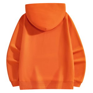 Custom Print Embroidered Unisex Hooded Sweatshirt Cotton Polyester Spandex <b>Wool</b> Regular Fit Casual Solid Color Pullover Knitted - Product Image 2