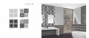 Carreaux muraux numériques modernes orange 3D effet aléatoire en céramique décorative pour murs intérieurs, salles de bain et villas - Product Image 5