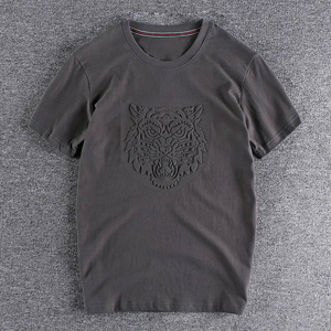 T-shirts pour hommes en coton 100% tricoté, imprimés et brodés sur mesure - Fabriqués avec expertise au Pakistan avec logo personnalisé - Product Image 6