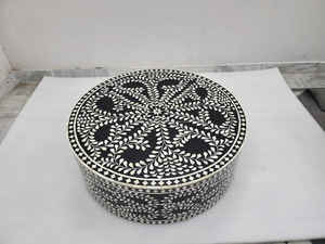 Offrez-vous dans le luxe avec notre complexe MOP Furniture MOP Inlay Coffee Table Handmade Home Decor - Product Image 2