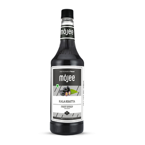 Sirop aromatisé Mojee Kala Khatta 1000 ML en bouteille - Product Image 1