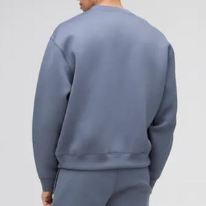 Custom Crew Neck <b>Sweatshirts</b> Hoodies Blank Oversized High Quality <b>Plain</b> <b>Sweatshirts</b> Custom Logo O Neck 3D Embroidery 6XL OEM - Product Image 6
