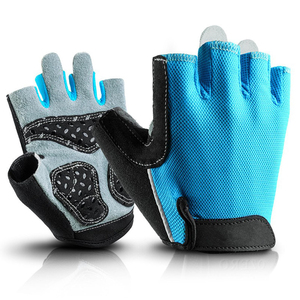 High Quality Half-Finger Polyester Gym <b>Gloves</b> for Weightlifting Workout Gym Fitness <b>Training</b> Powerlifting Wear-Resistant <b>Gloves</b> - Product Image 1
