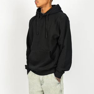 Sudadera con capucha de forro polar grueso al por mayor con servicio de proveedor de sudaderas personalizadas para marcas - Product Image 2