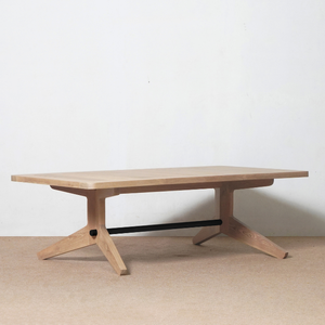 Modern <b>Wooden</b> <b>Coffee</b> <b>Table</b> Minimalist Design Durable Frame Natural Finish Living Room Furniture - Product Image 2