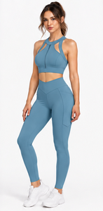 Women Gym Sports <b>Bra</b> Breathable Stretch Yoga Fitness Running Training <b>Top</b> Seamless <b>Crop</b> <b>Bra</b> Logo Low MOQ <b>Supportive</b> - Product Image 2