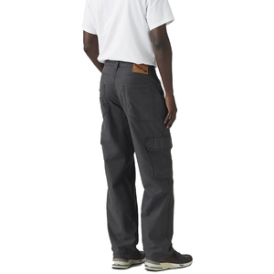 Pantalon cargo ample et droit tendance pour homme en sergé de coton, multi-poches, style décontracté, vêtements de travail personnalisés, fabricant OEM - Product Image 2