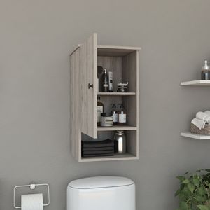 Mobile da Bagno St. Angelo con Anta Singola, Due Ripiani Interni e Un Ripiano per Medicinali - Product Image 5