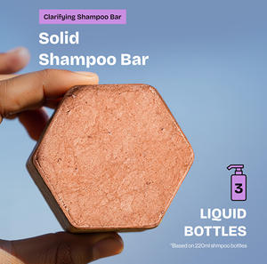 Barra de Champú Clarificante para Cuero Cabelludo Graso, Limpieza Profunda de las Raíces del Cabello y Cabello Ligero y Saludable - Product Image 3