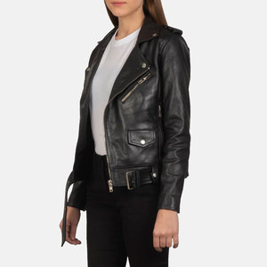 Motorbike Leather Jacket Durable Stylish Sportswear Windproof Waterproof Breathable Winter Jacket for Women - Product Image 4